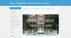 Desktop Screenshot of adamslaw.net